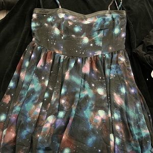 Forever 21 plus size galaxy dress.